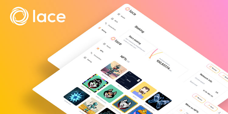 Giao diện ví Lace