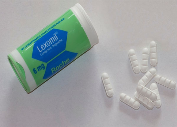 Tác dụng phụ của Lexomil