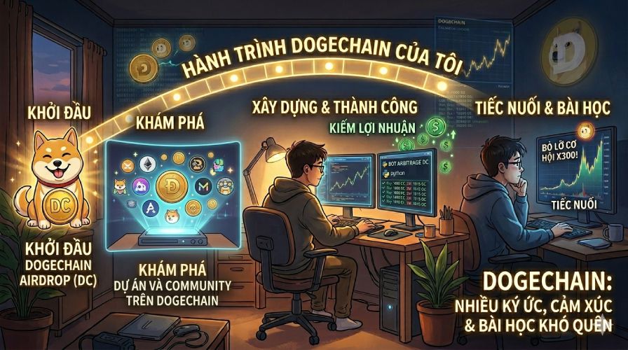 Tạm biệt Dogechain – Một hành trình nhỏ trong thế giới Crypto của tôi