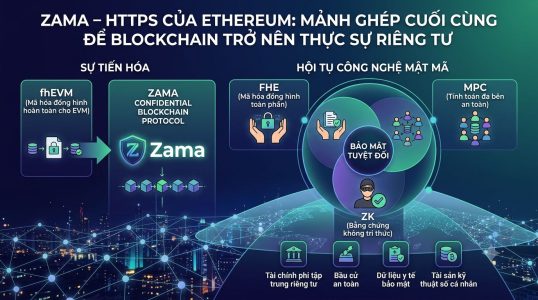 Zama – HTTPS của Ethereum: Mảnh ghép cuối cùng để Blockchain trở nên thực sự riêng tư