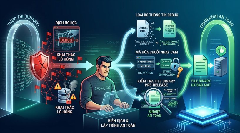 Hướng dẫn build an toàn cho các ngôn ngữ C/C++, Go lang,...