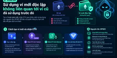 Hướng dẫn sử dụng ví mới độc lập, không liên quan tới ví cũ đã sử dụng trước đó